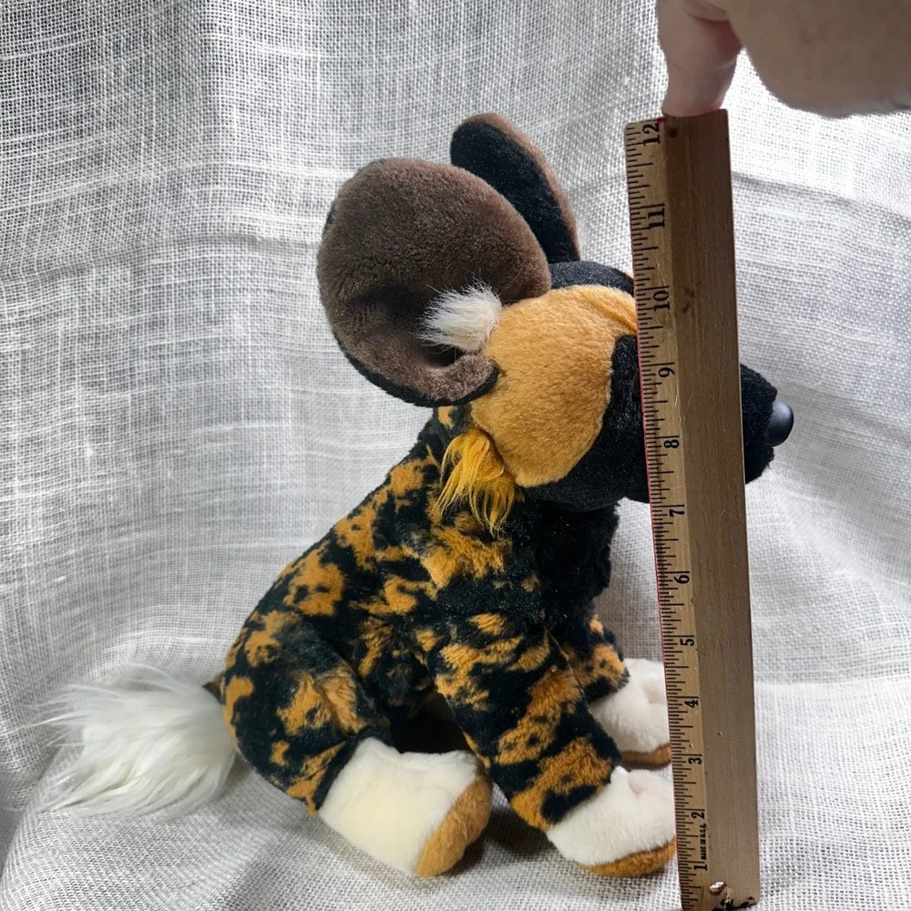 Wild Republic African Wild Dog Plush Stuffed Animal Painted Dog Safari Toy